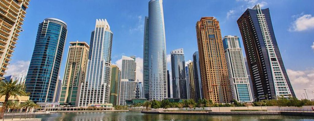 Celebrate New Year in Dubai in Dubai Jumeirah Lake Towers