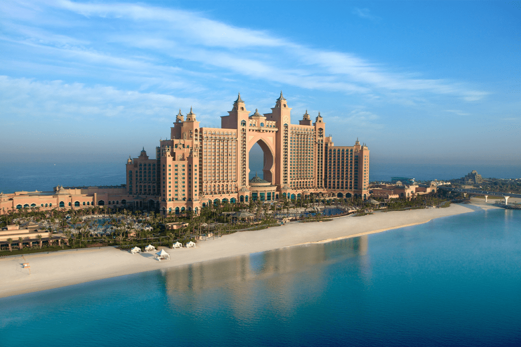 One of the most popular hotel in Dubai. And a must see landmark in Dubai