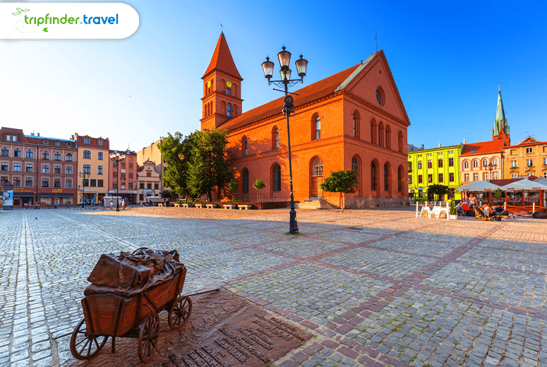 The city of Torun on the Vistula River is perhaps best known for being the birthplace of Copernicus | Poland Tourist Visa From UAE