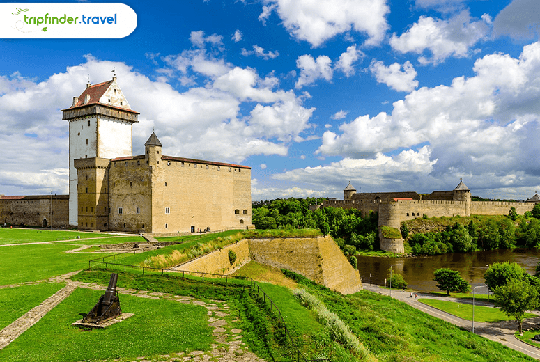 Narva Castle  | Estonia Tourist Visa For UAE Residents
